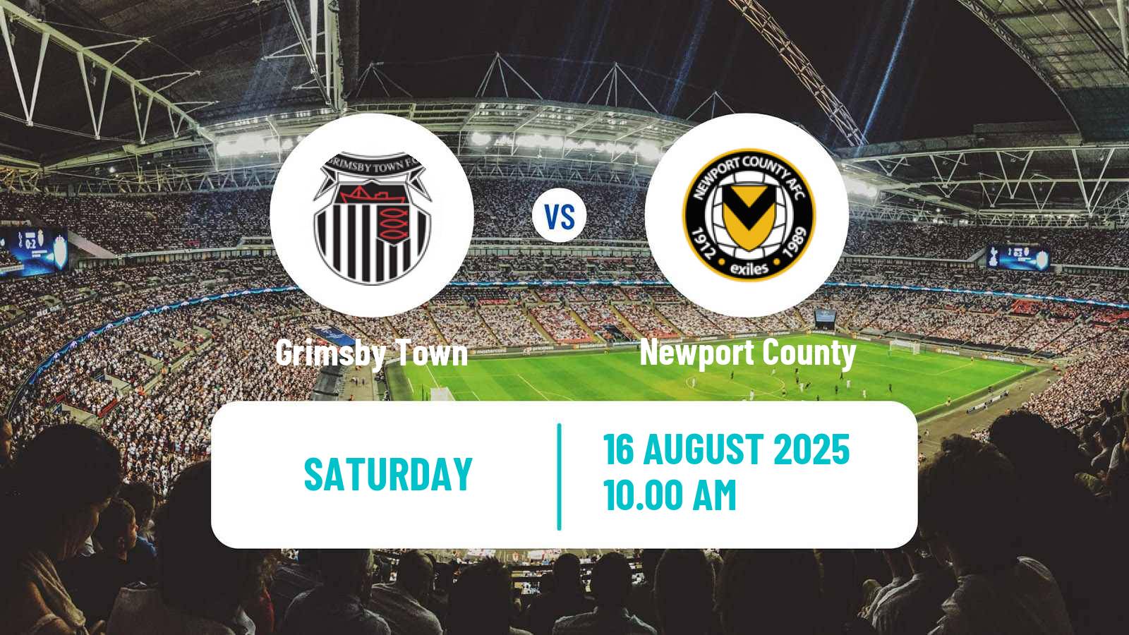 Soccer English League Two Grimsby Town - Newport County