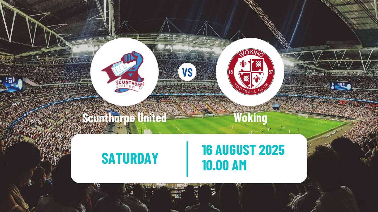 Soccer English National League Scunthorpe United - Woking