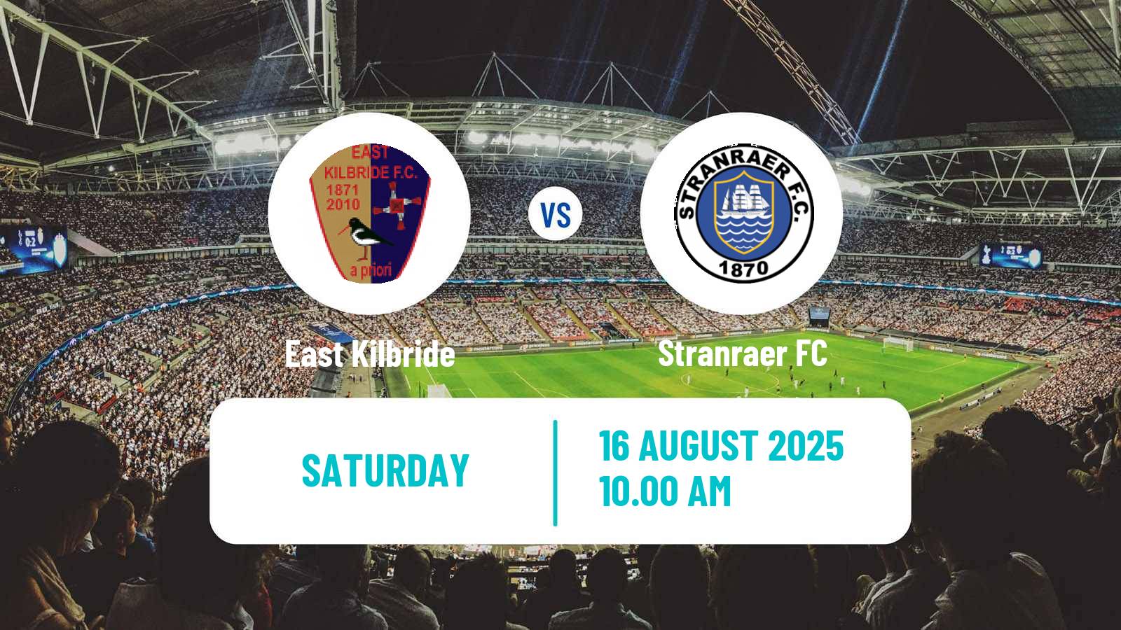 Soccer Scottish League Two East Kilbride - Stranraer