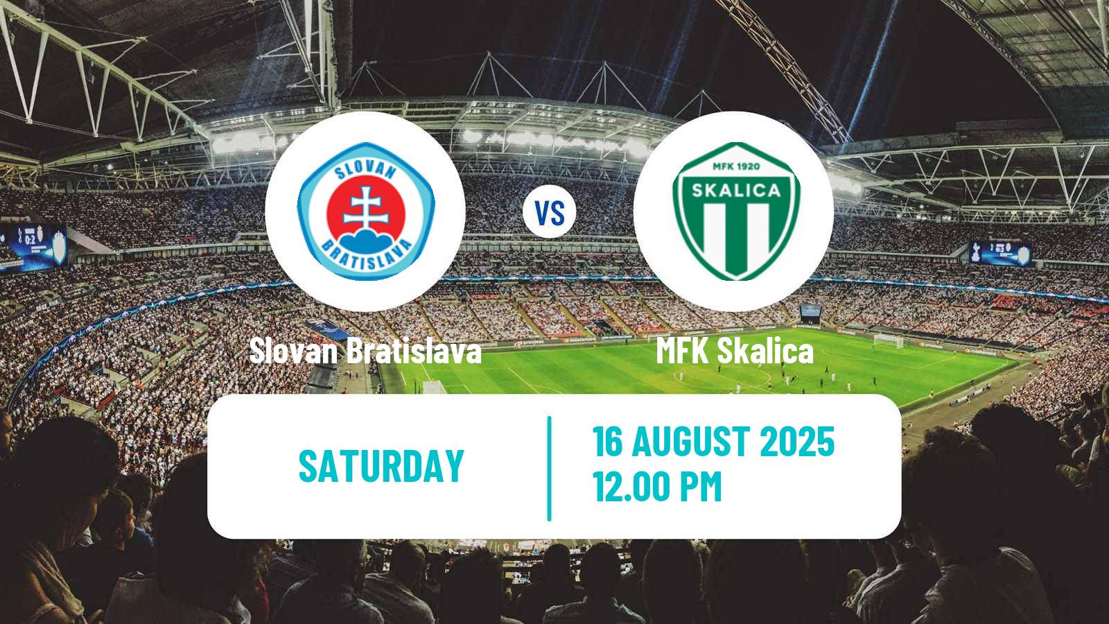 Soccer Slovak Superliga Slovan Bratislava - Skalica