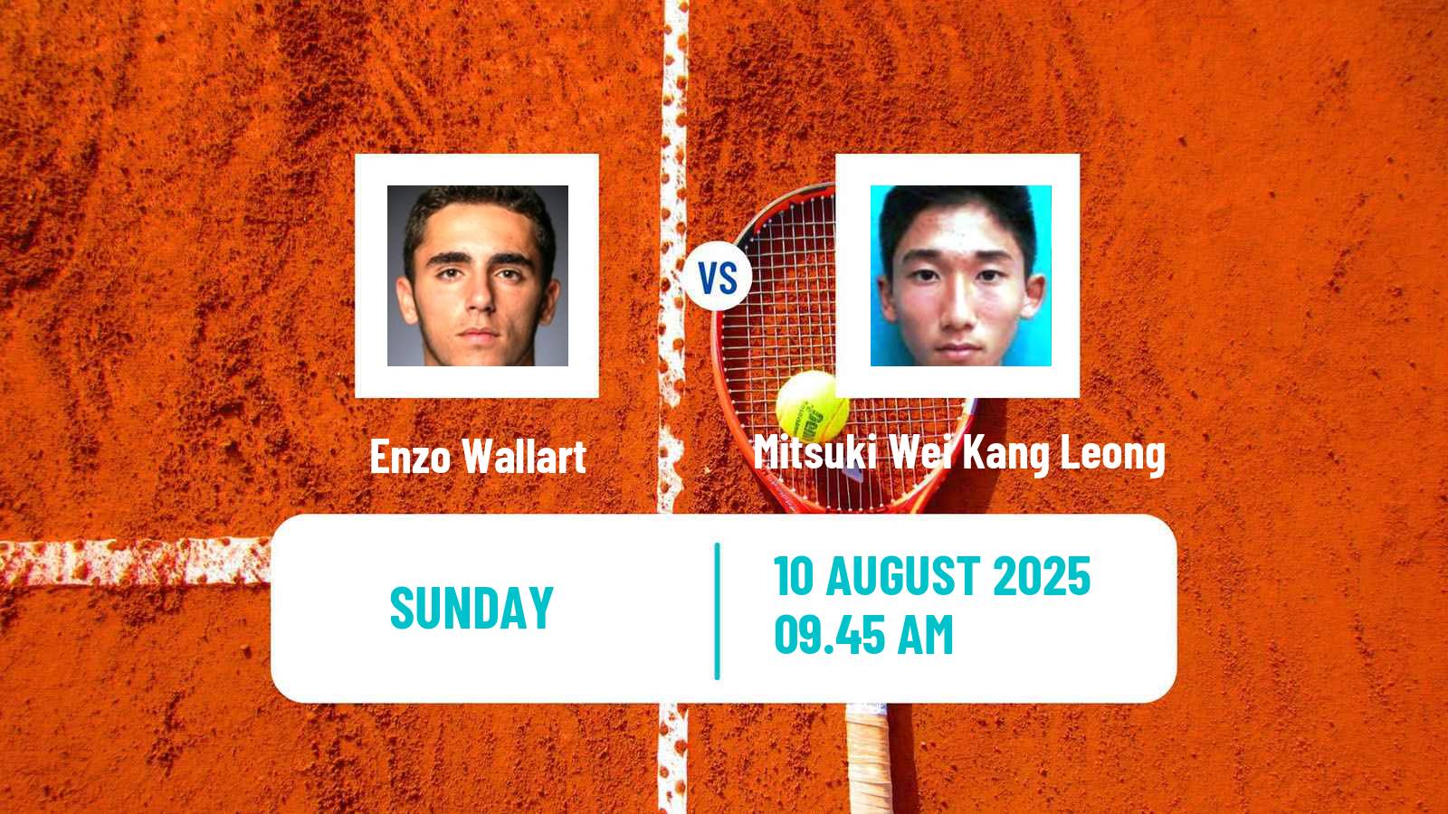 Tennis Hersonissos 3 Challenger Men Enzo Wallart - Mitsuki Wei Kang Leong