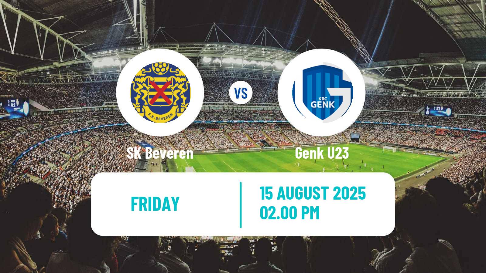 Soccer Belgian Сhallenger Pro League Beveren - Genk U23