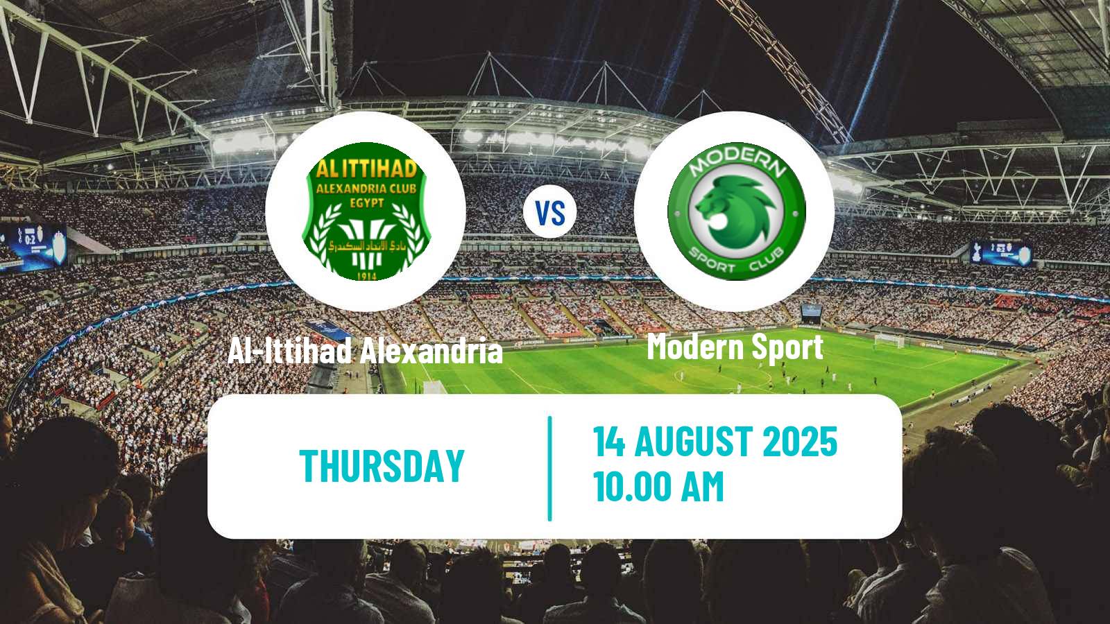 Soccer Egyptian Premier League Al-Ittihad Alexandria - Modern Sport