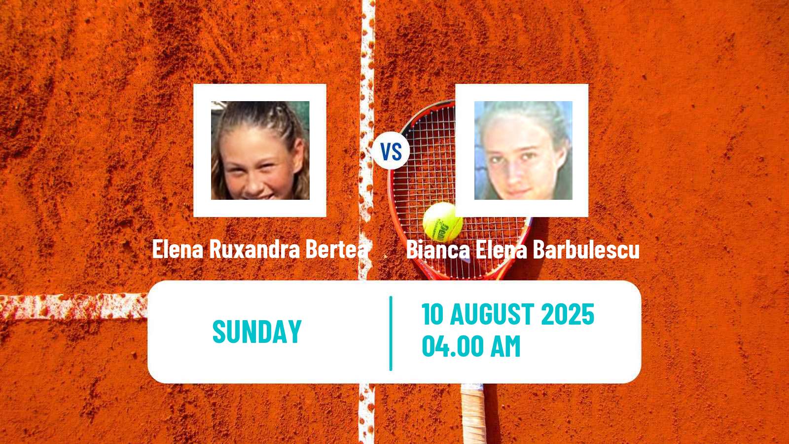 Tennis ITF W15 Brasov Women Elena Ruxandra Bertea - Bianca Elena Barbulescu