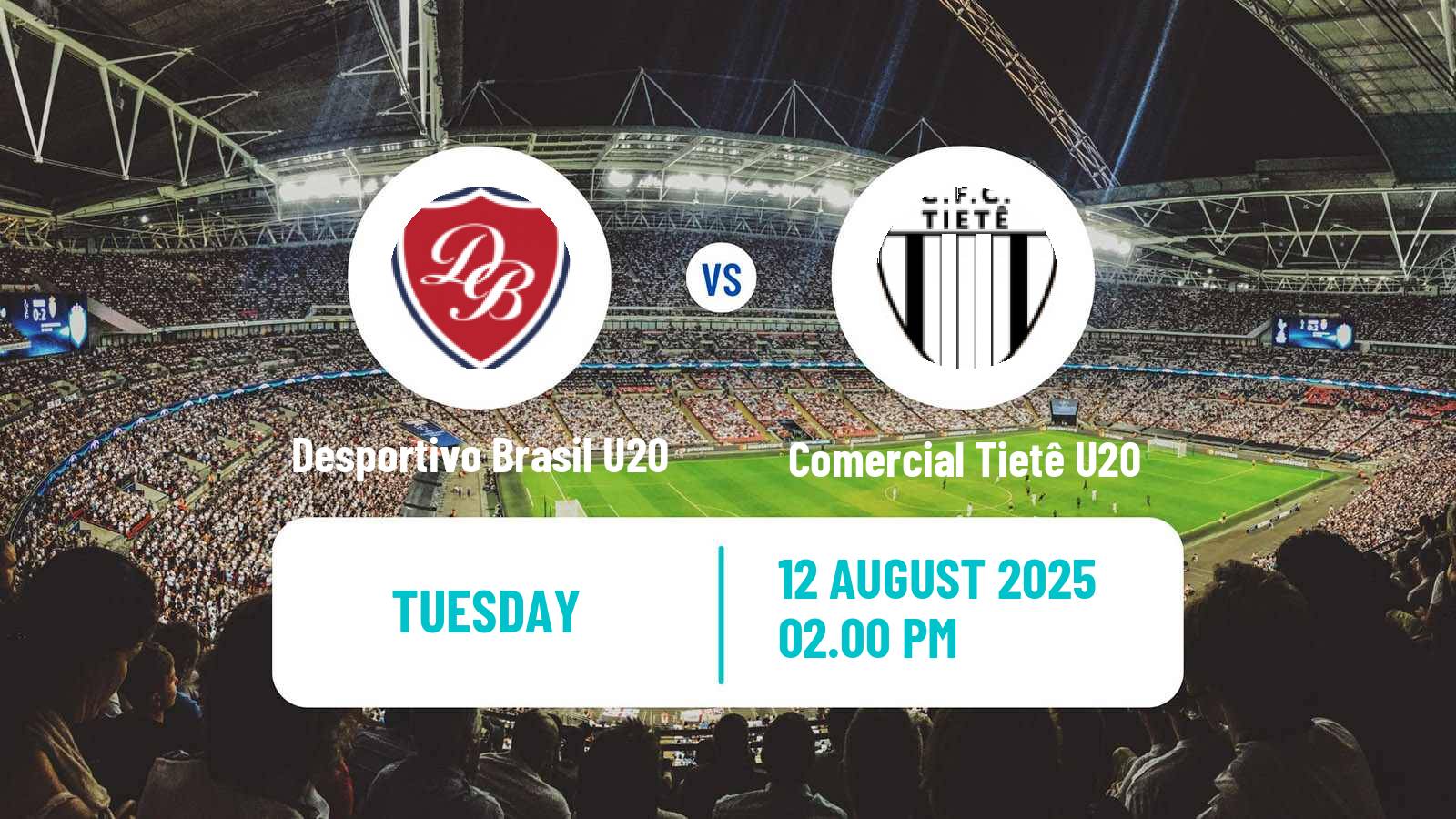 Soccer Brazilian Paulista U20 Desportivo Brasil U20 - Comercial Tietê U20