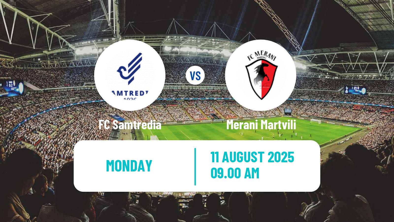 Soccer Georgian Erovnuli Liga 2 Samtredia - Merani Martvili