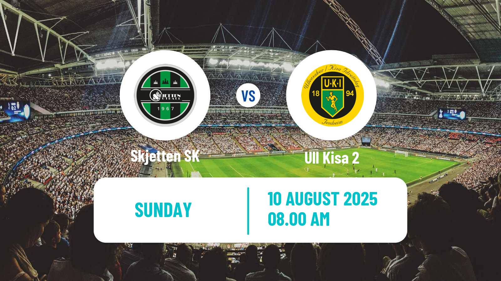 Soccer Norwegian Division 3 - Group 3 Skjetten - Ull Kisa 2