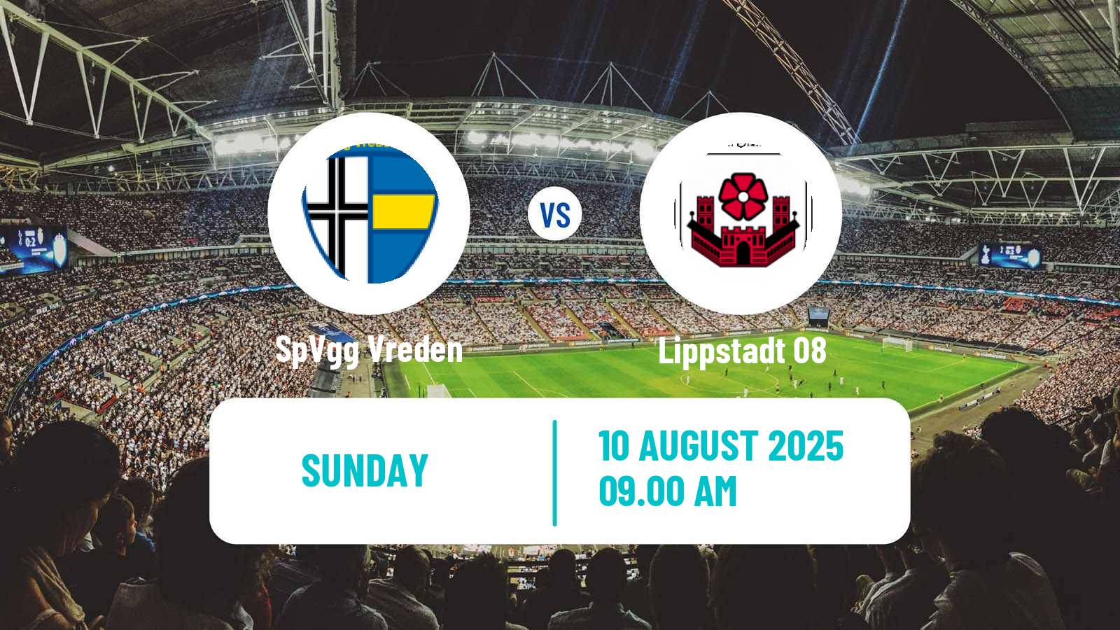 Soccer German Oberliga Westfalen Vreden - Lippstadt 08