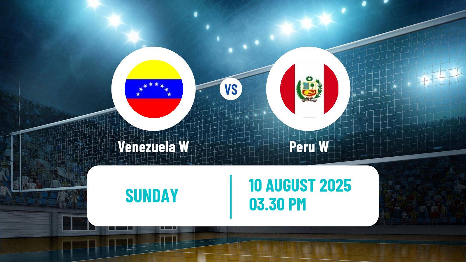 Volleyball Pan-American Cup Volleyball Women Venezuela W - Peru W