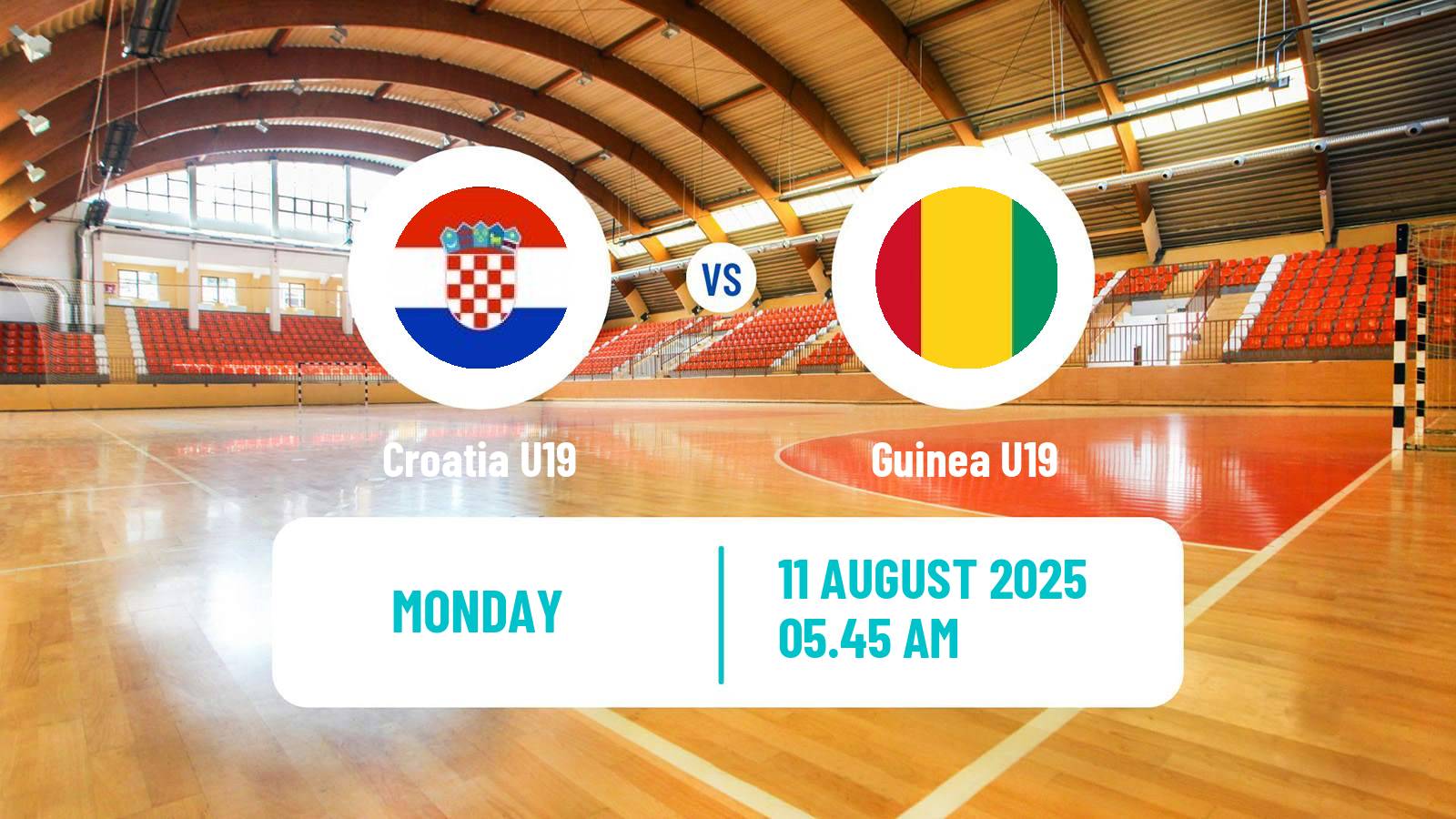 Handball World Championship U19 Handball Croatia U19 - Guinea U19