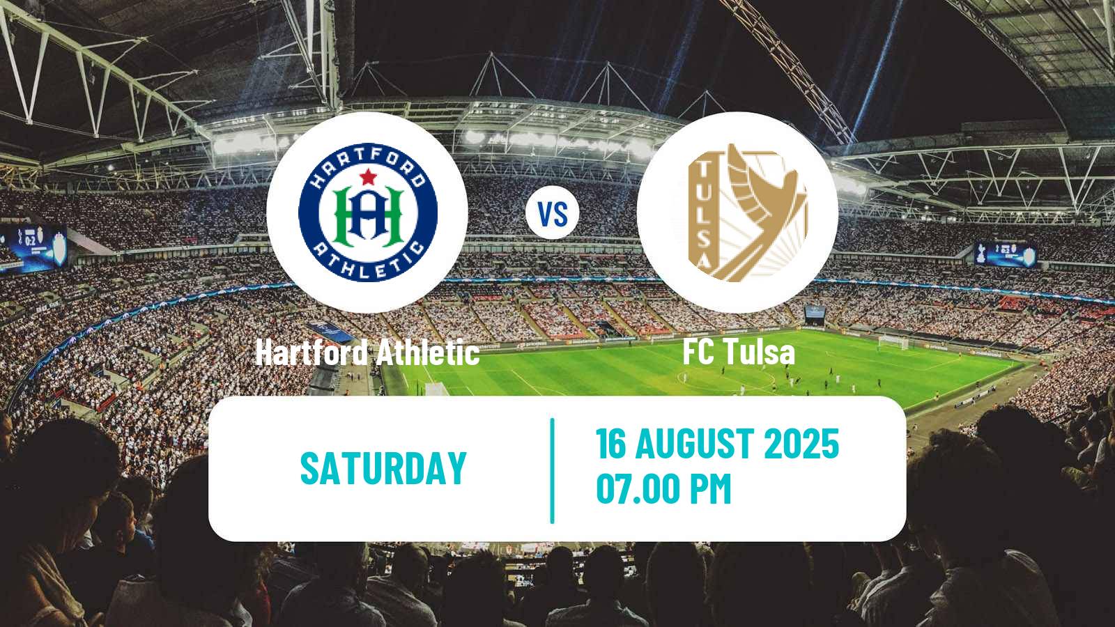 Soccer USL Championship Hartford Athletic - Tulsa