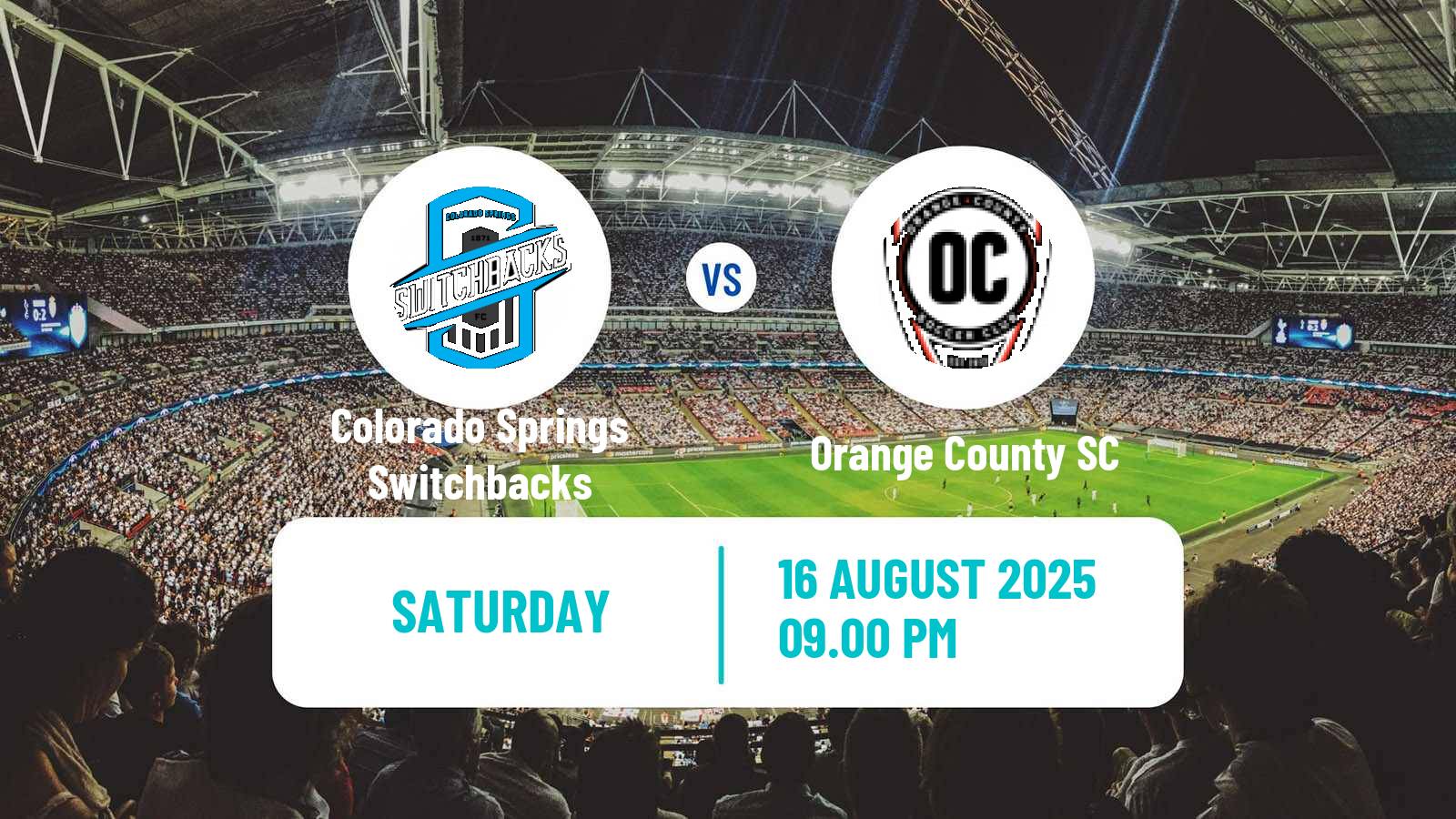 Soccer USL Championship Colorado Springs Switchbacks - Orange County SC