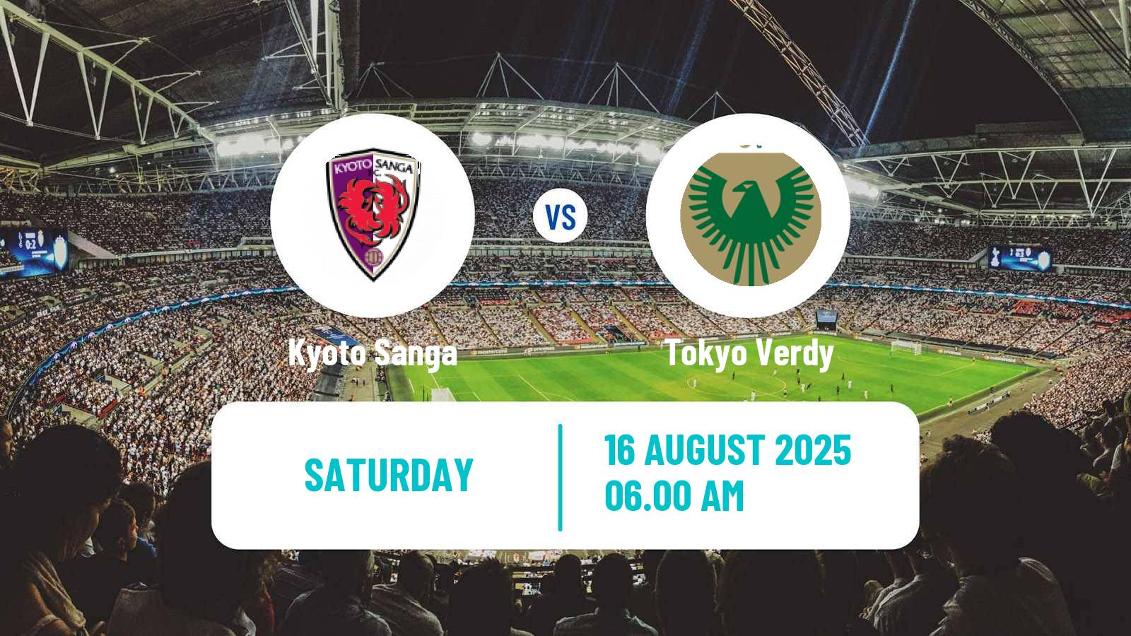 Soccer Japan J1 League Kyoto Sanga - Tokyo Verdy