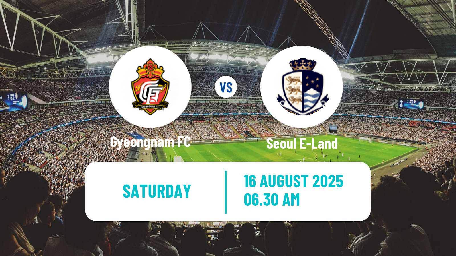 Soccer South Korean K-League 2 Gyeongnam - Seoul E-Land