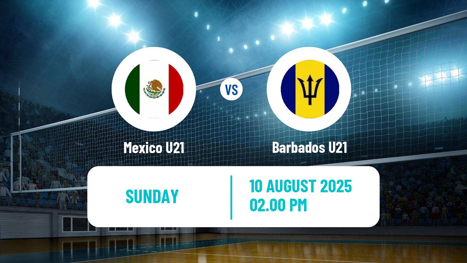 Volleyball Pan-American Cup U21 Volleyball Mexico U21 - Barbados U21