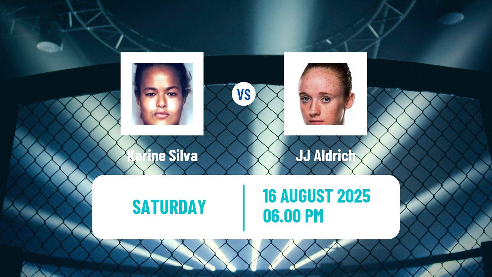 MMA Flyweight UFC Women Karine Silva - JJ Aldrich