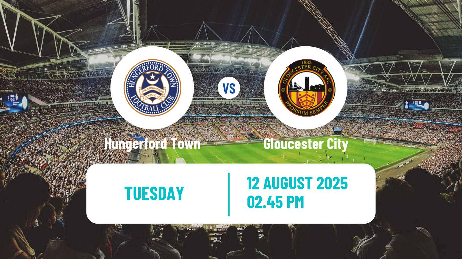 Soccer English Southern League South Division Hungerford Town - Gloucester City