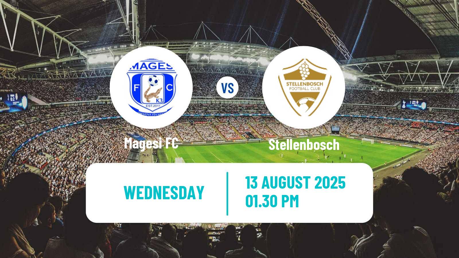 Soccer South African Premier Soccer League Magesi - Stellenbosch