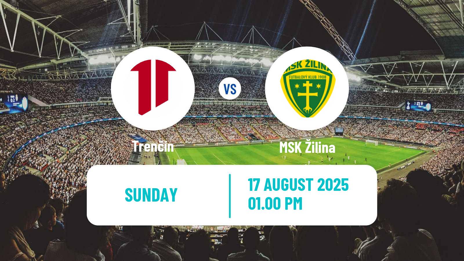 Soccer Slovak Superliga Trenčín - Žilina