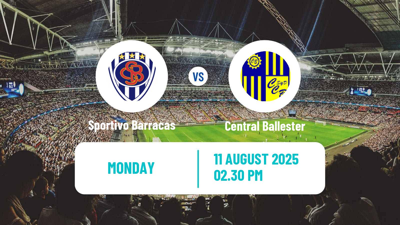 Soccer Argentinian Primera C Sportivo Barracas - Central Ballester