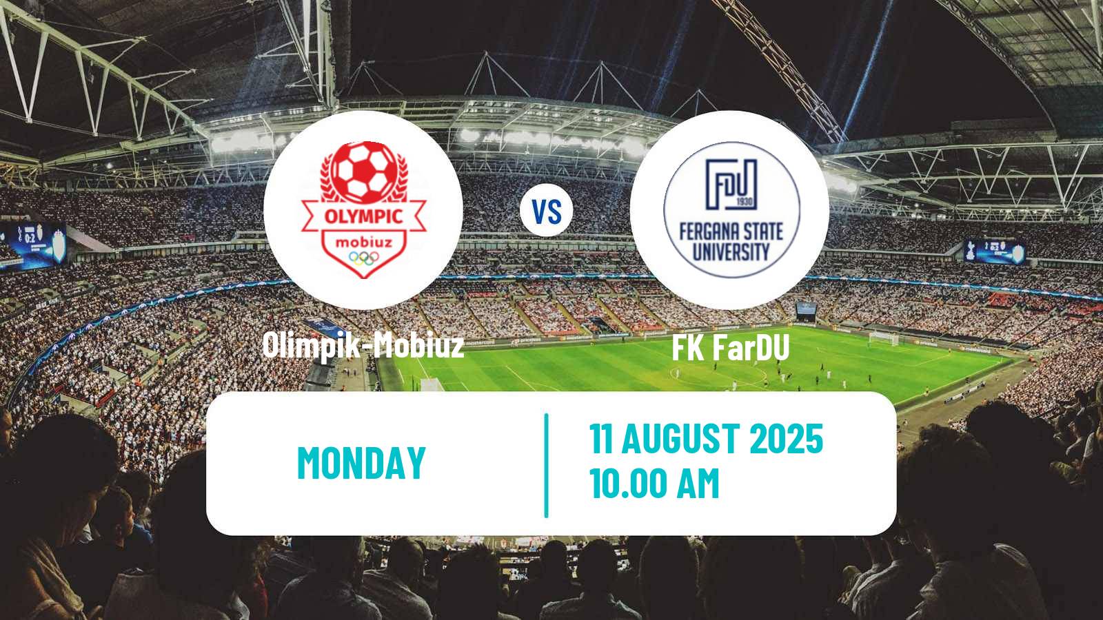 Soccer Uzbek Pro Liga Olimpik-Mobiuz - FarDU