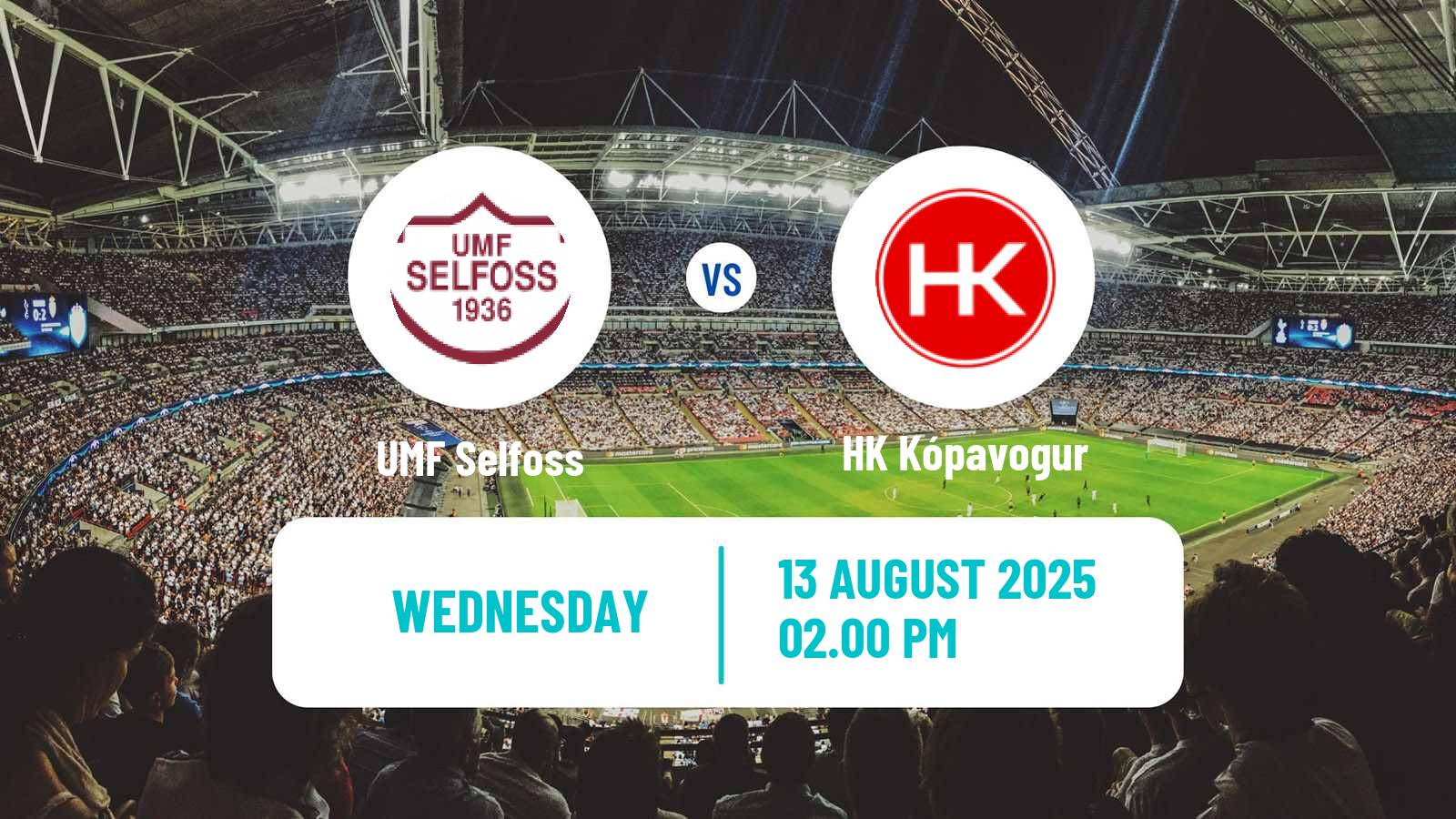 Soccer Icelandic Lengjudeildin Selfoss - HK Kópavogur