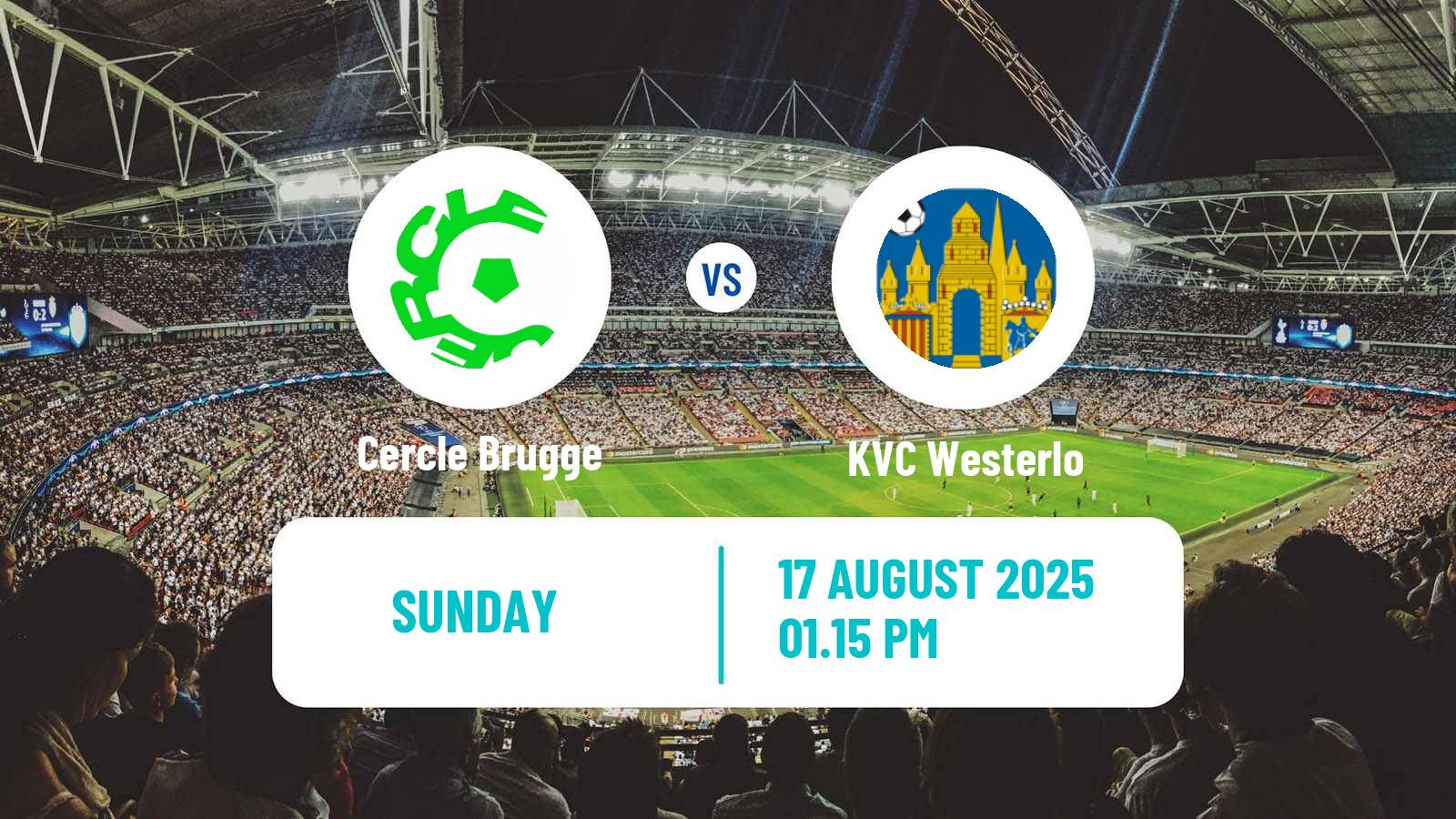 Soccer Belgian Jupiler Pro League Cercle Brugge - Westerlo