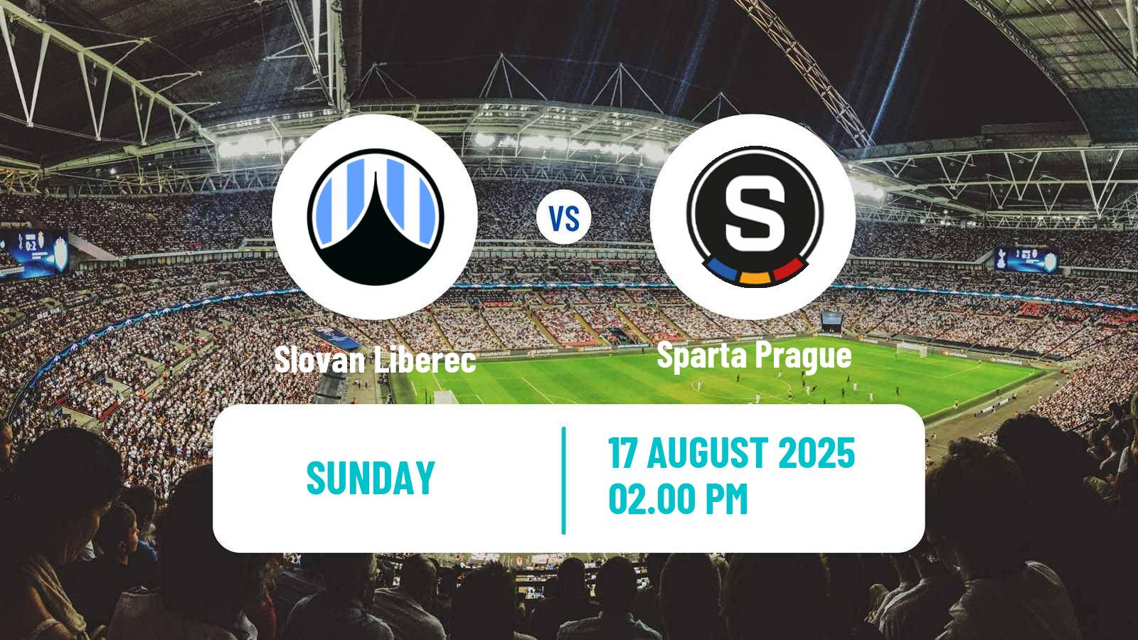 Soccer Czech 1 Liga Slovan Liberec - Sparta Prague