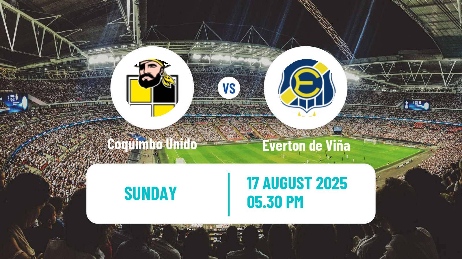 Soccer Chilean Primera Division Coquimbo Unido - Everton de Viña