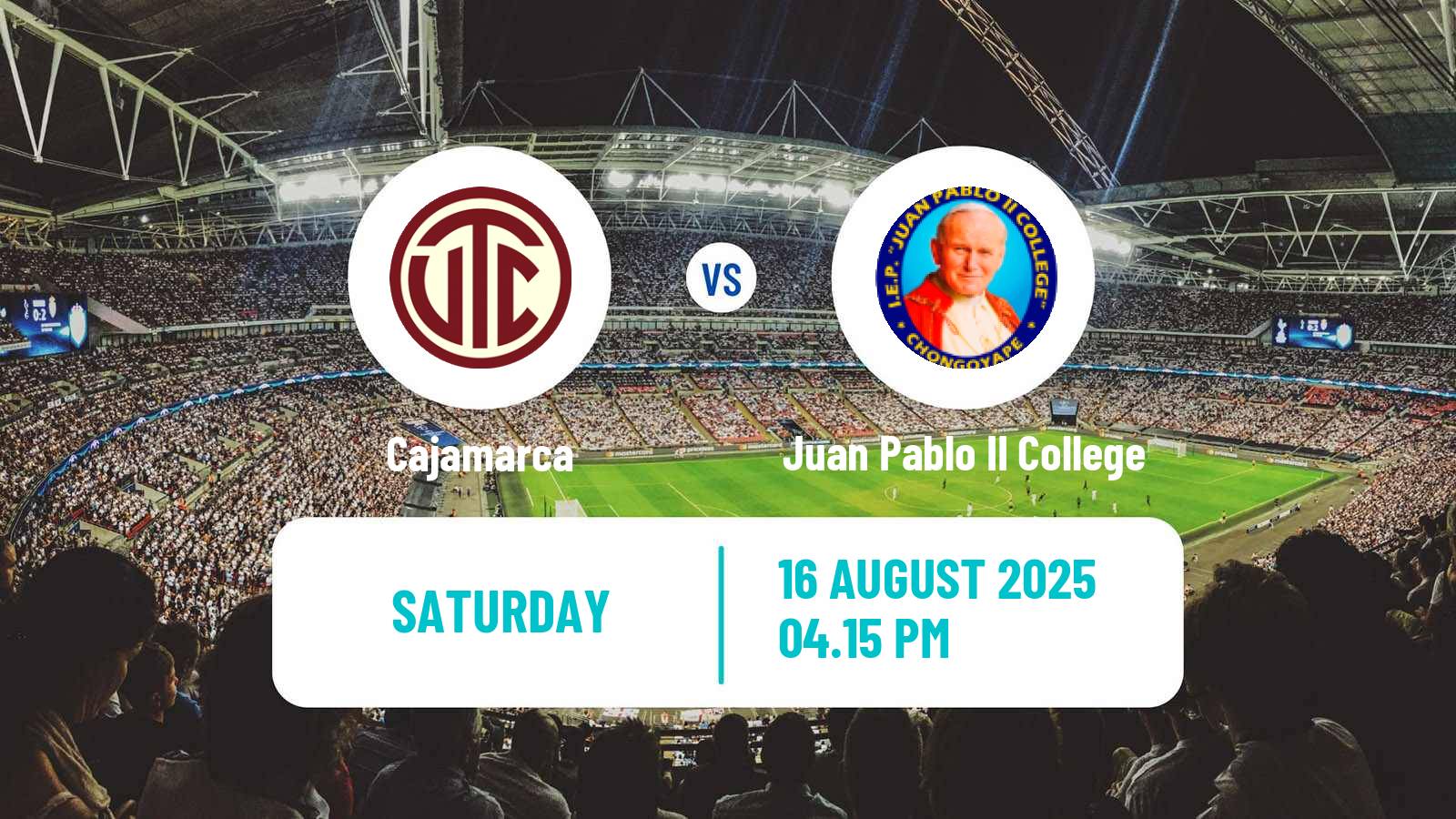 Soccer Peruvian Liga 1 Cajamarca - Juan Pablo II College