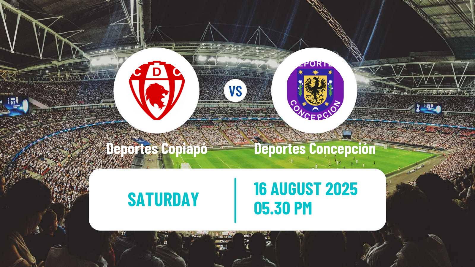 Soccer Chilean Primera B Deportes Copiapó - Deportes Concepción