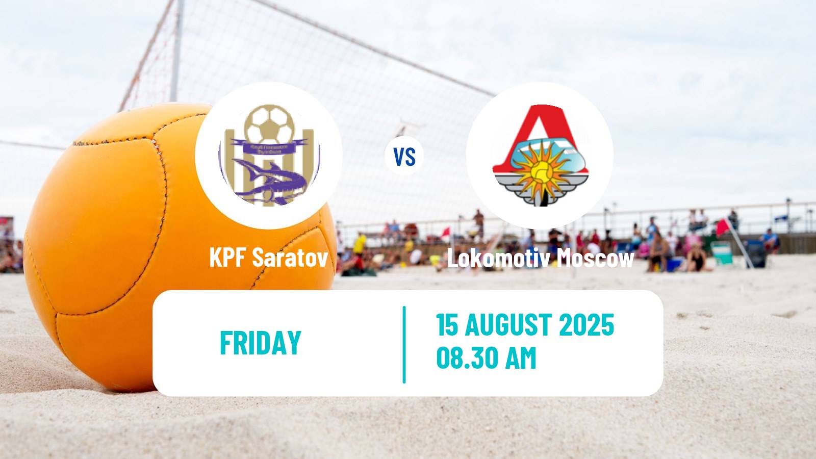 Beach soccer Superliga KPF Saratov - Lokomotiv Moscow