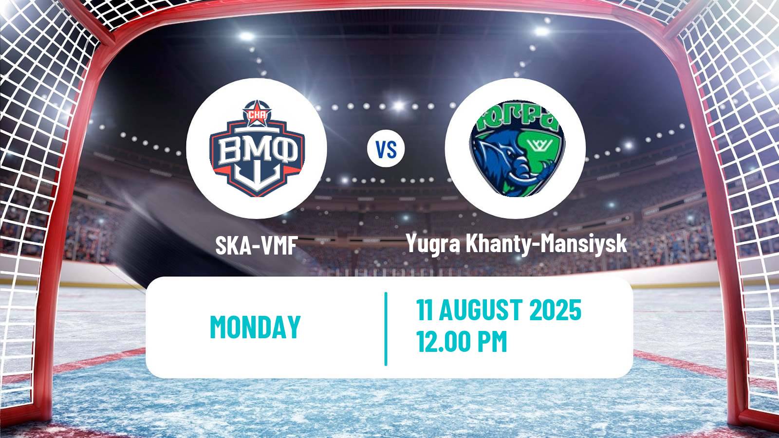 Hockey Club Friendly Ice Hockey SKA-VMF - Yugra Khanty-Mansiysk