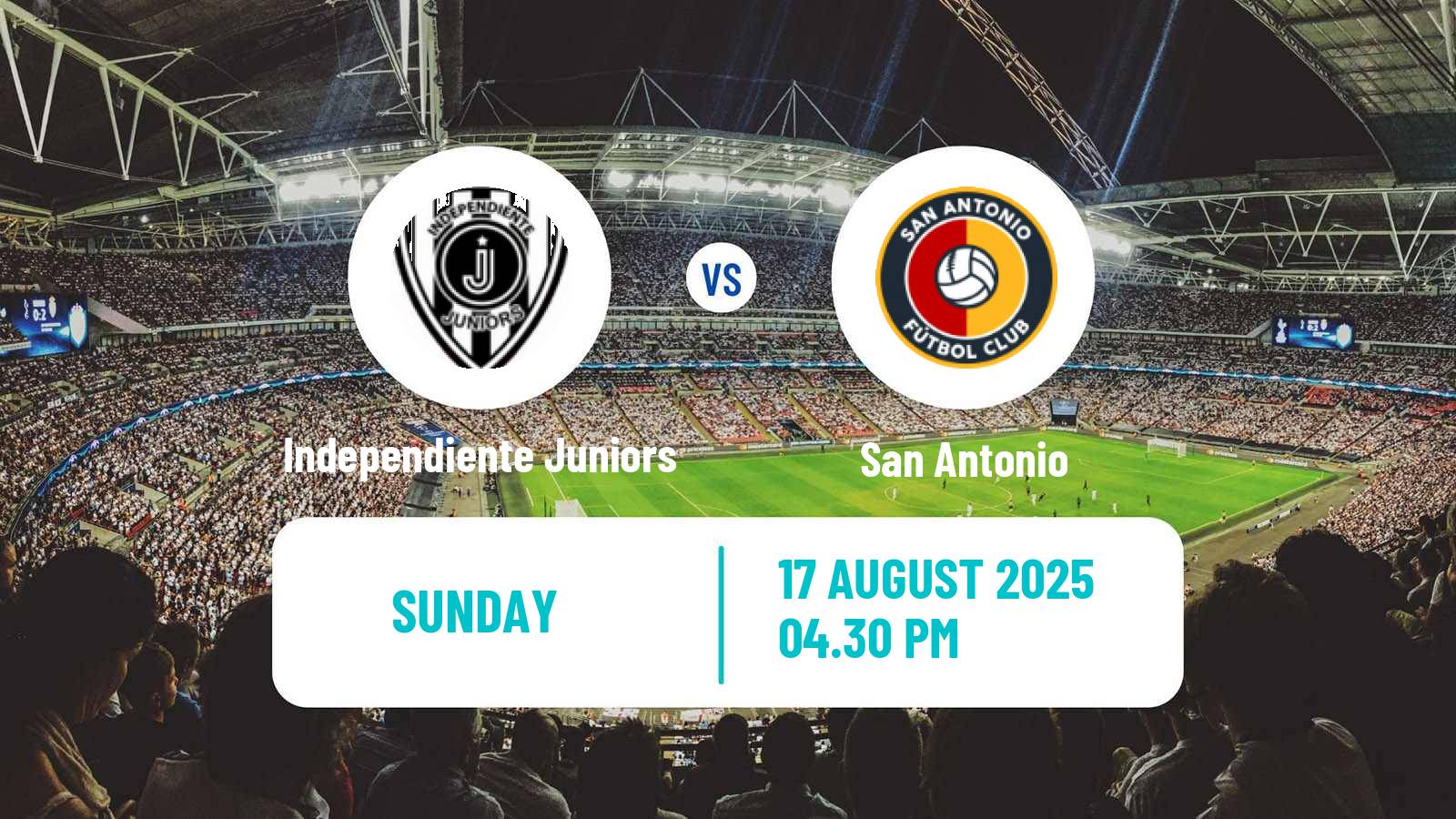 Soccer Ecuadorian Serie B Independiente Juniors - San Antonio