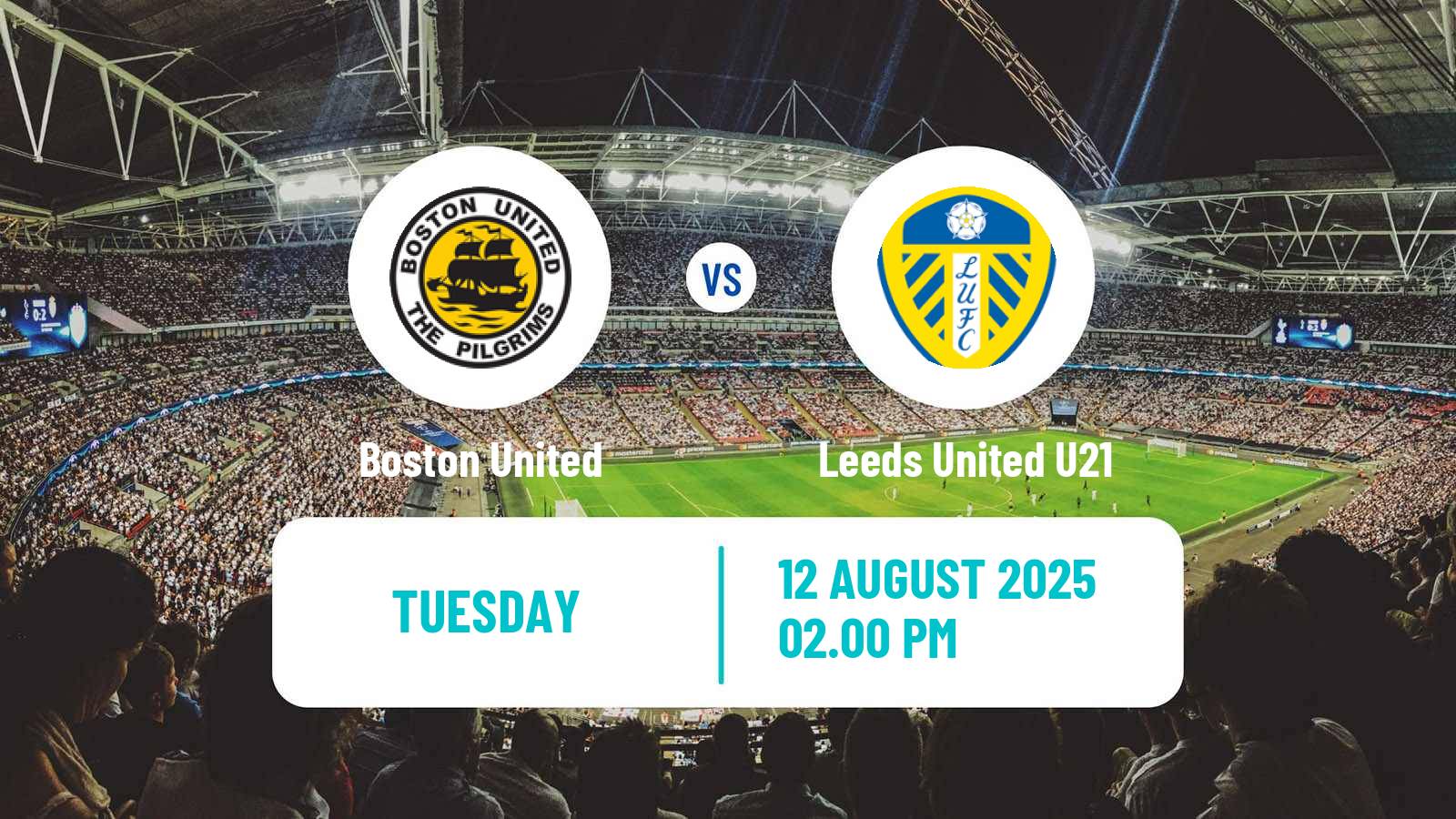 Soccer English National League Cup Boston United - Leeds United U21