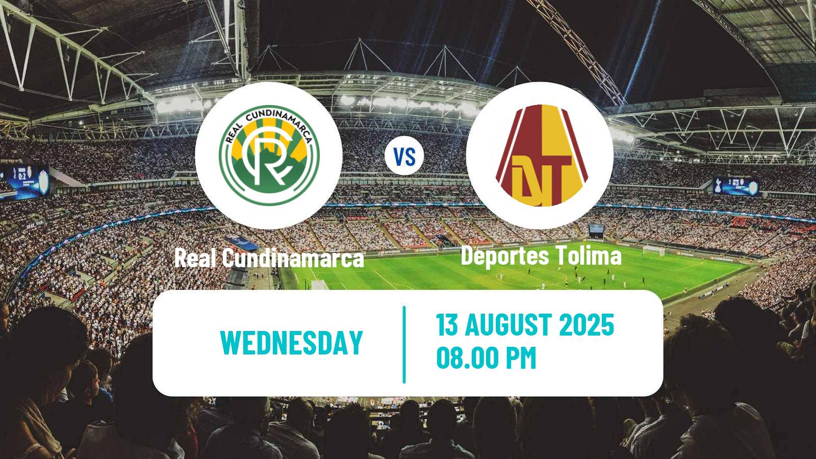 Soccer Colombian Copa Real Cundinamarca - Deportes Tolima