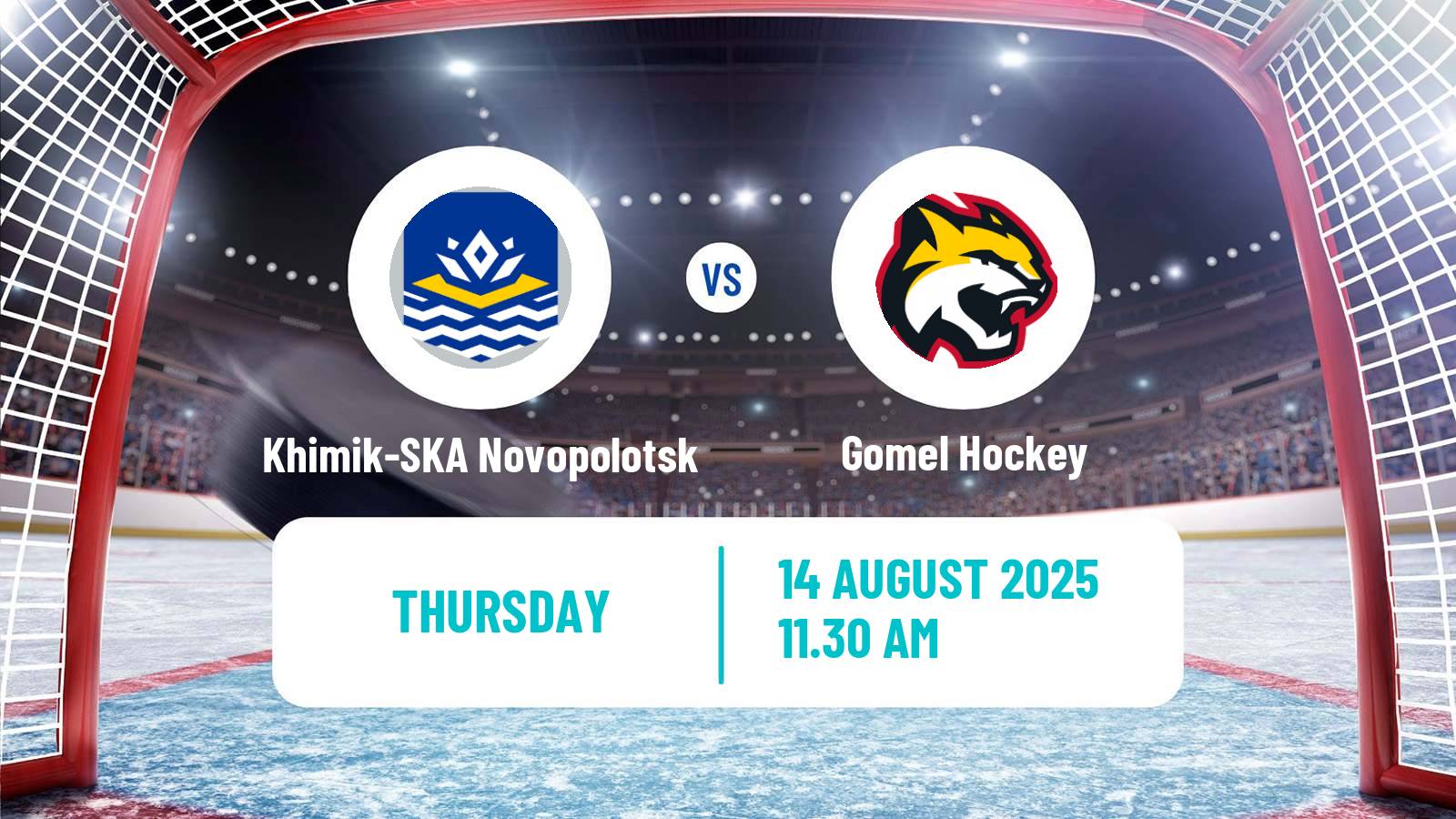 Hockey Belarusian Cup Hockey Khimik-SKA Novopolotsk - Gomel