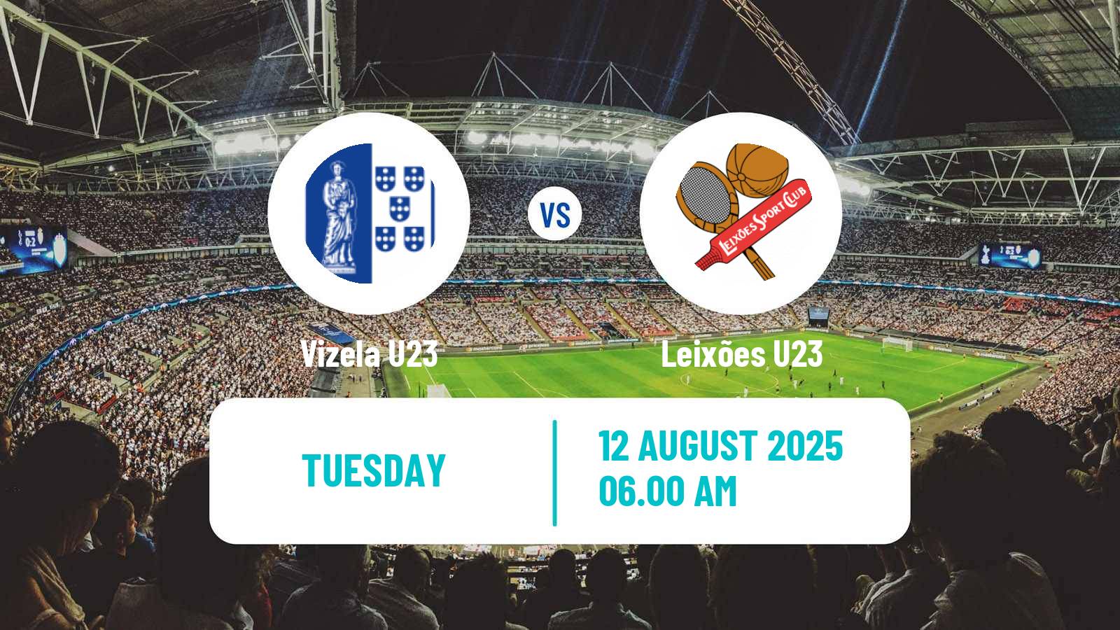 Soccer Portuguese Liga Revelacao U23 Vizela U23 - Leixões U23