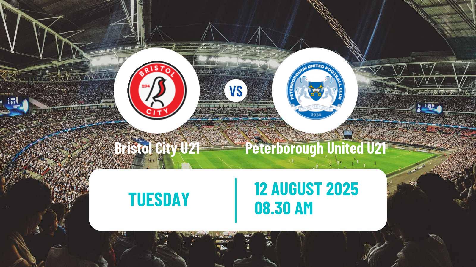 Soccer English Professional Development League Bristol City U21 - Peterborough United U21