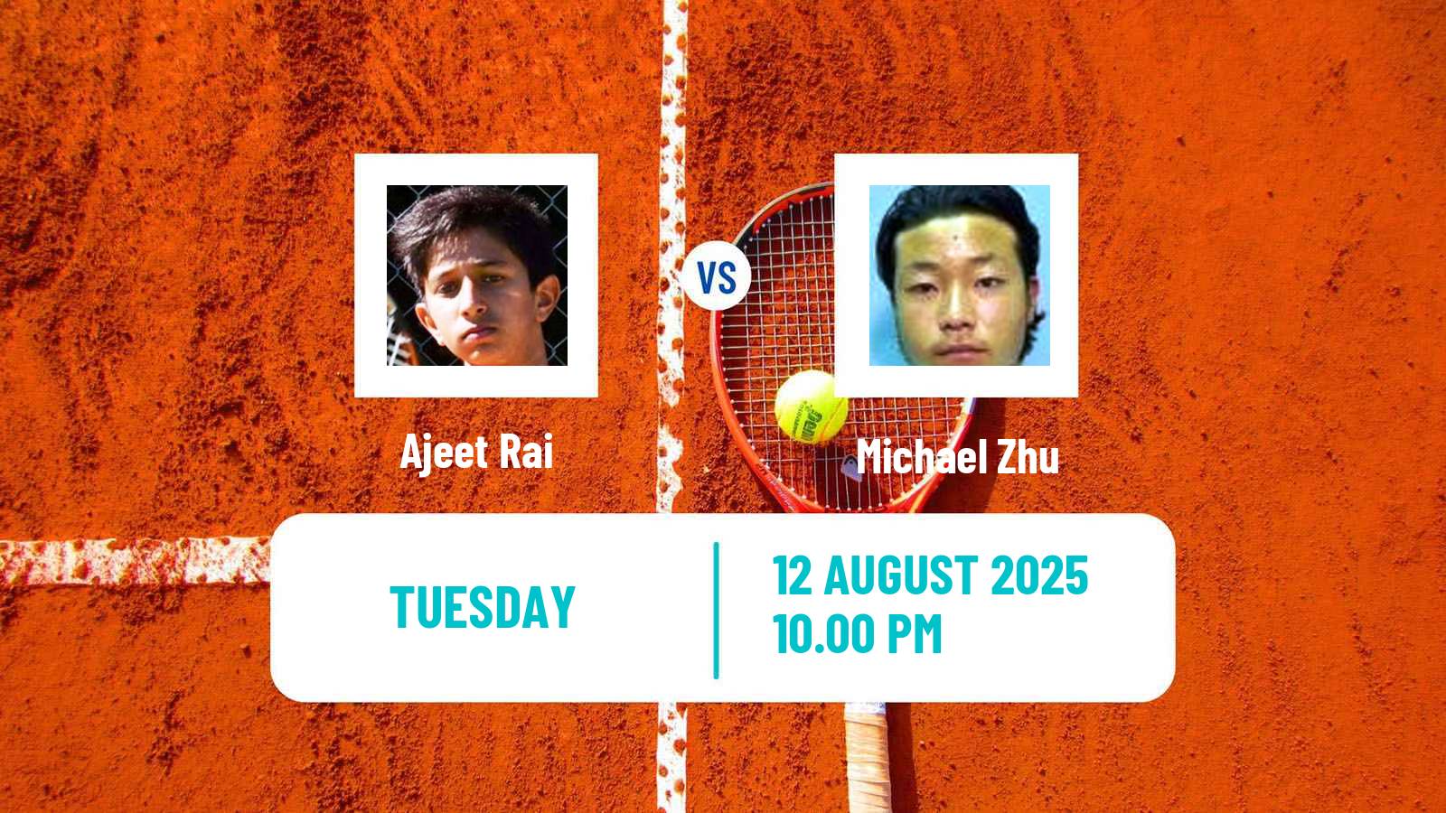 Tennis ITF M25 Bali 4 Men Ajeet Rai - Michael Zhu