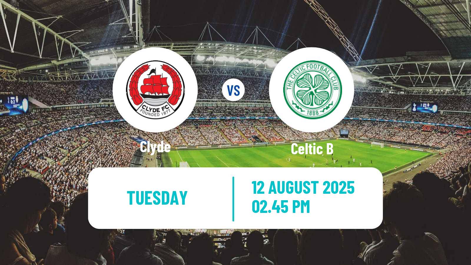 Soccer Scottish Challenge Cup Clyde - Celtic B