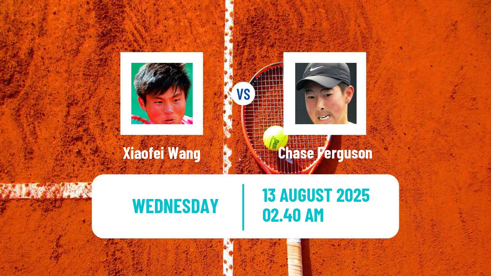 Tennis ITF M25 Yinchuan Men Xiaofei Wang - Chase Ferguson