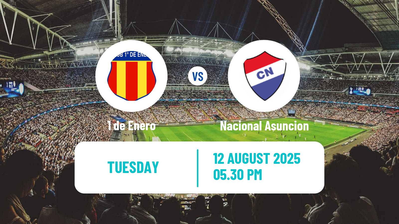 Soccer Copa Paraguay 1 de Enero - Nacional Asuncion