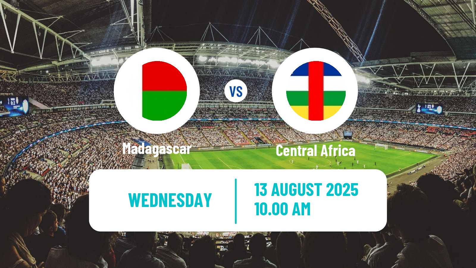 Soccer African Nations Championship Madagascar - Central Africa