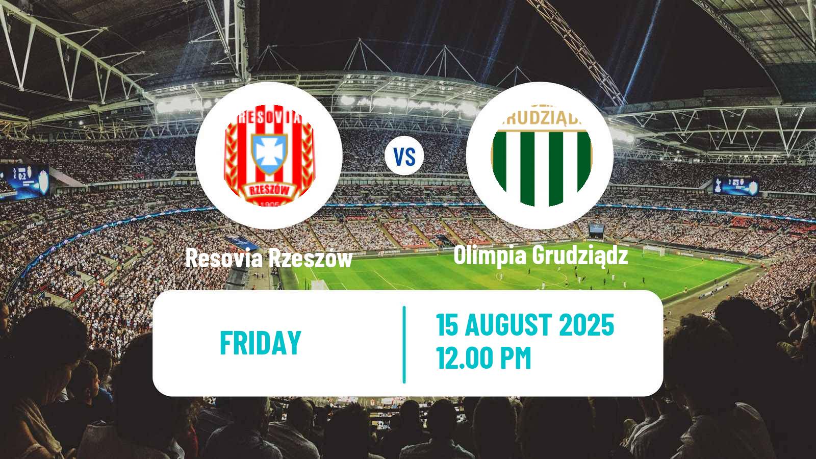 Soccer Polish Division 2 Resovia Rzeszów - Olimpia Grudziądz