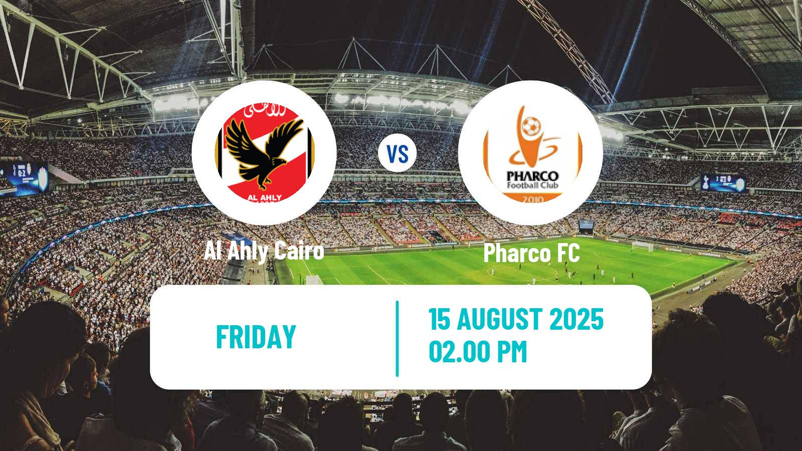 Soccer Egyptian Premier League Al Ahly Cairo - Pharco
