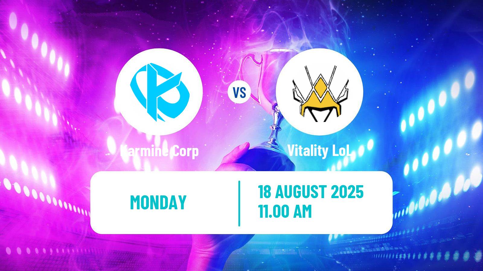 Esports League Of Legends Lec Karmine Corp - Vitality