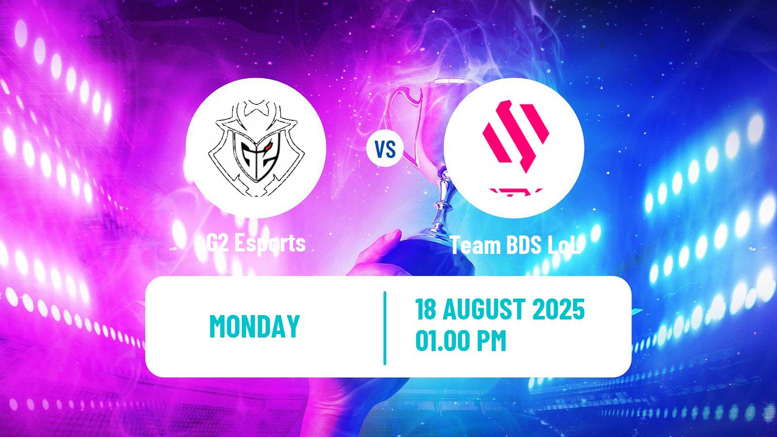 Esports League Of Legends Lec G2 Esports - Team BDS