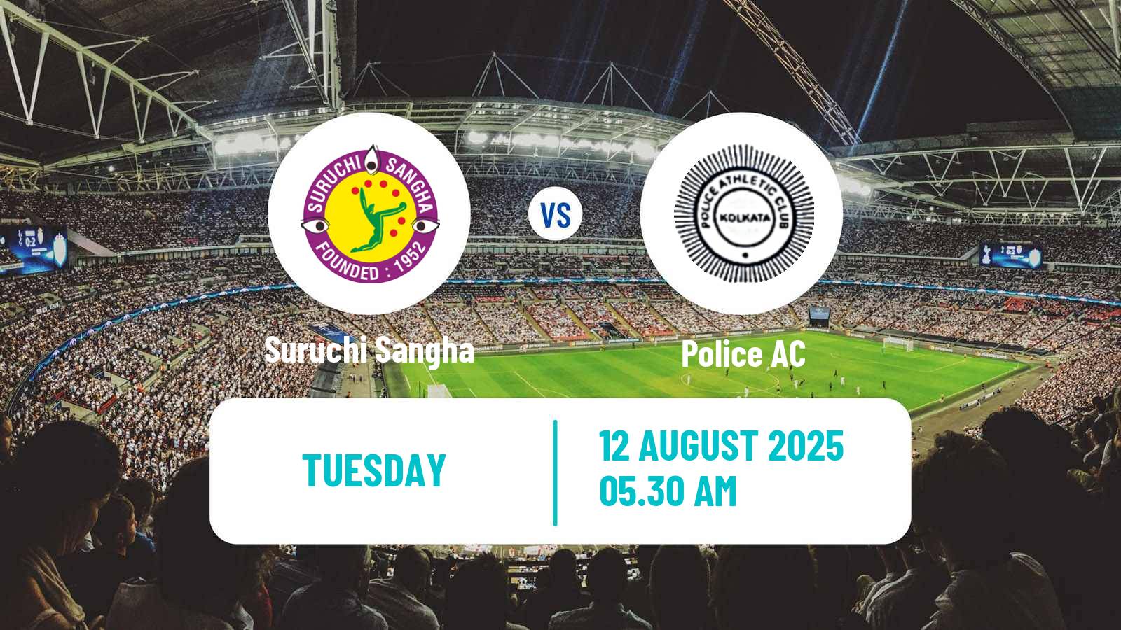Soccer Calcutta Premier Division Suruchi Sangha - Police AC
