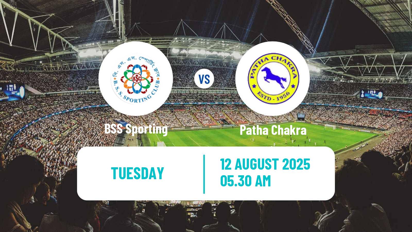 Soccer Calcutta Premier Division BSS Sporting - Patha Chakra
